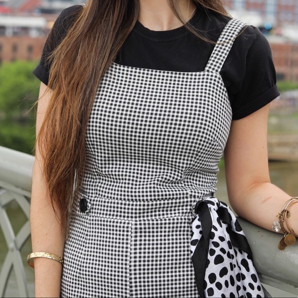 Blush Boutique Gingham Romper - Picture 6 of 8